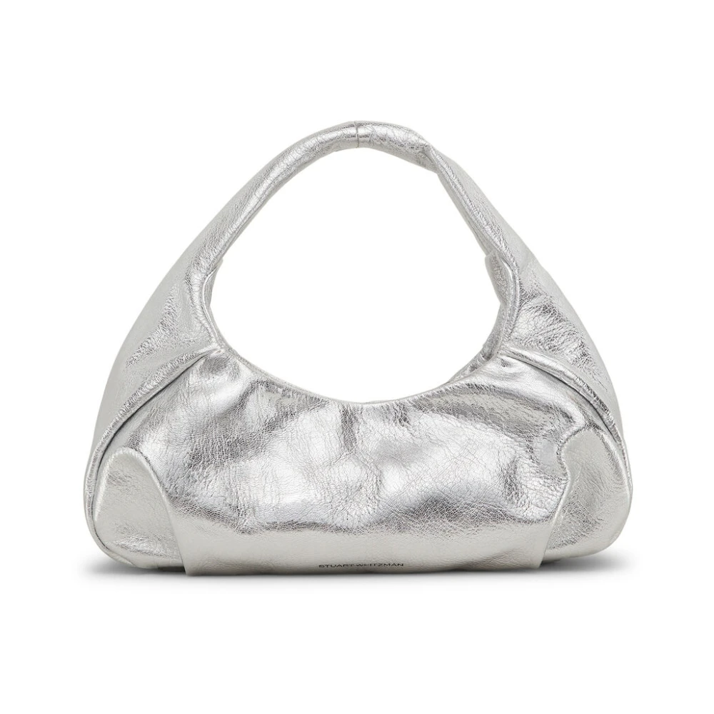 Stuart Weitzman Stijlvolle Mini Hobo Tas Gray Dames