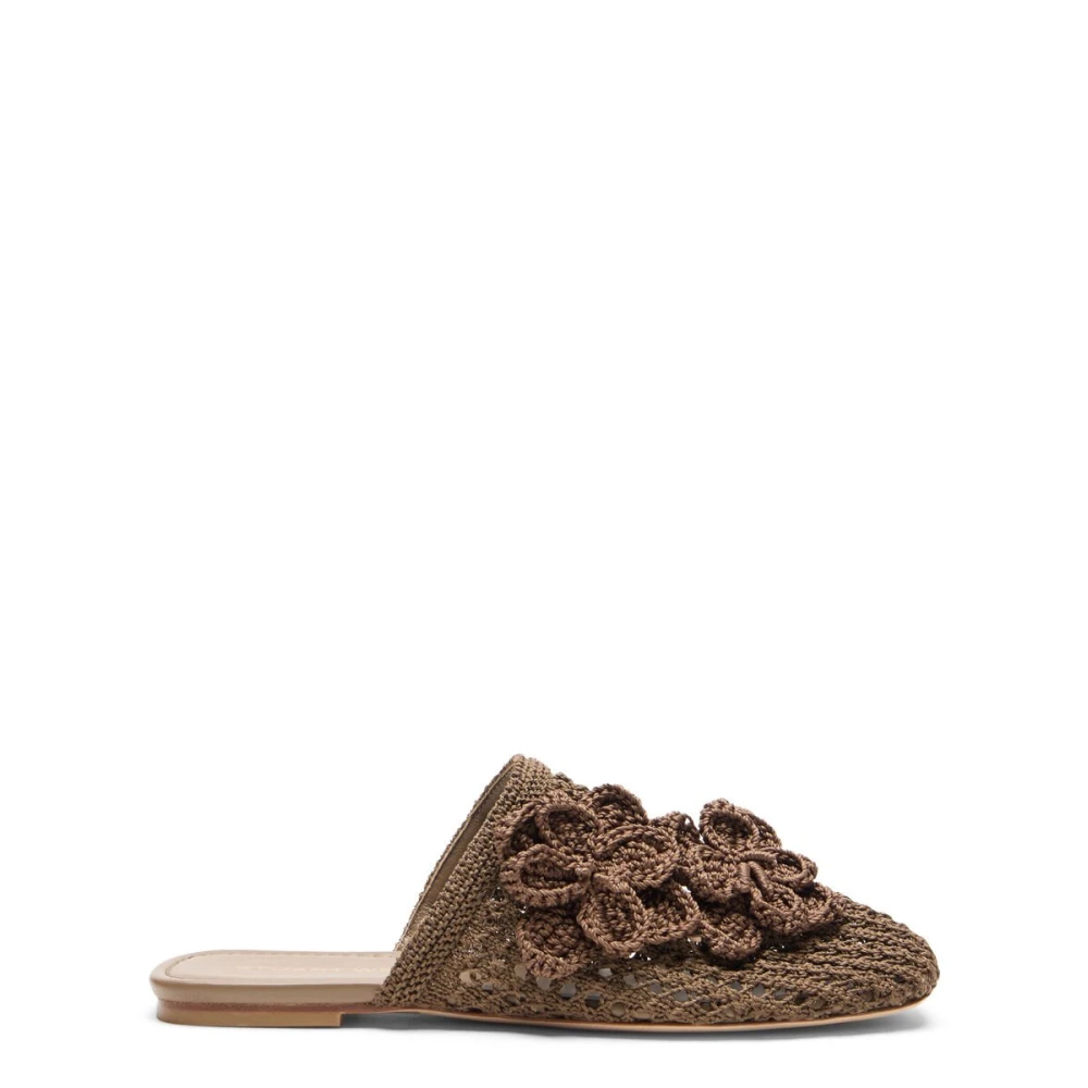 Stuart Weitzman Women's Brown Mules, 7 Uk, Lotus Mule
