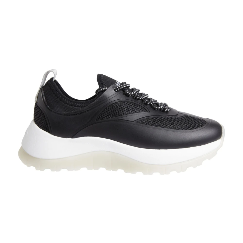 Calvin Klein Pearl Mix Lace-Up Sneakers Dames Schoenen Zwart