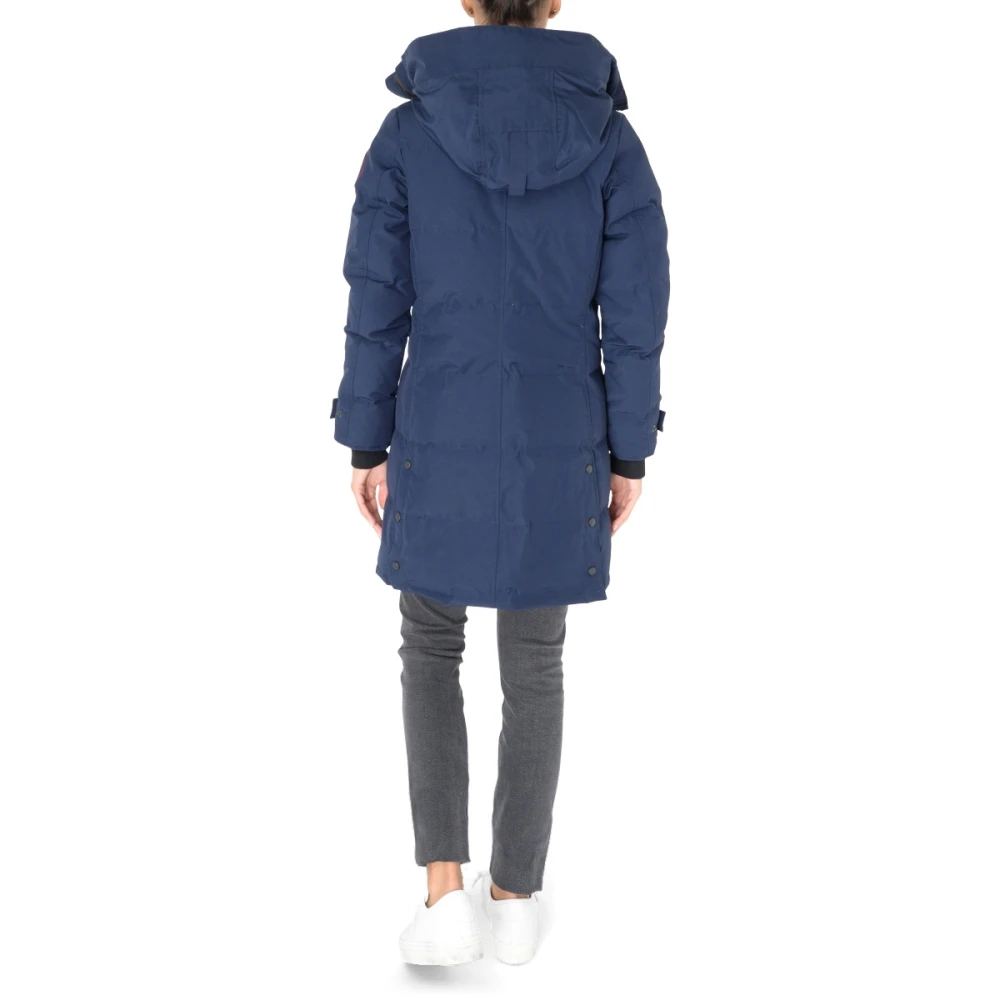 Canada Goose Navy Blue Shelburne Parka Blue Dames