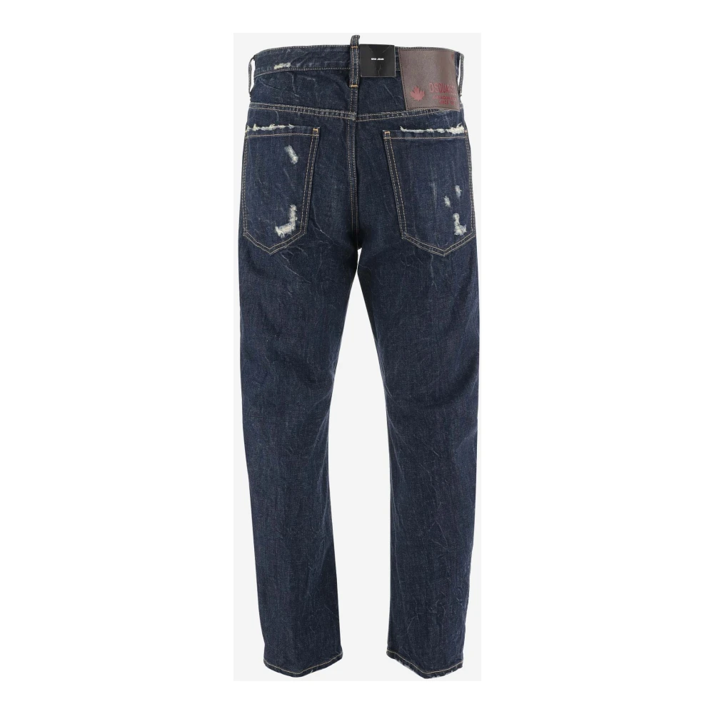 Dsquared2 Stijlvolle Herenmode Shirt Blue Heren