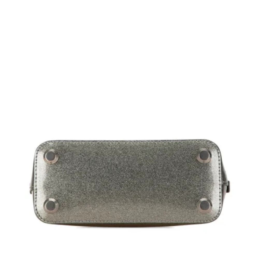 Balenciaga Vintage Pre-owned Leather handbags Gray Dames