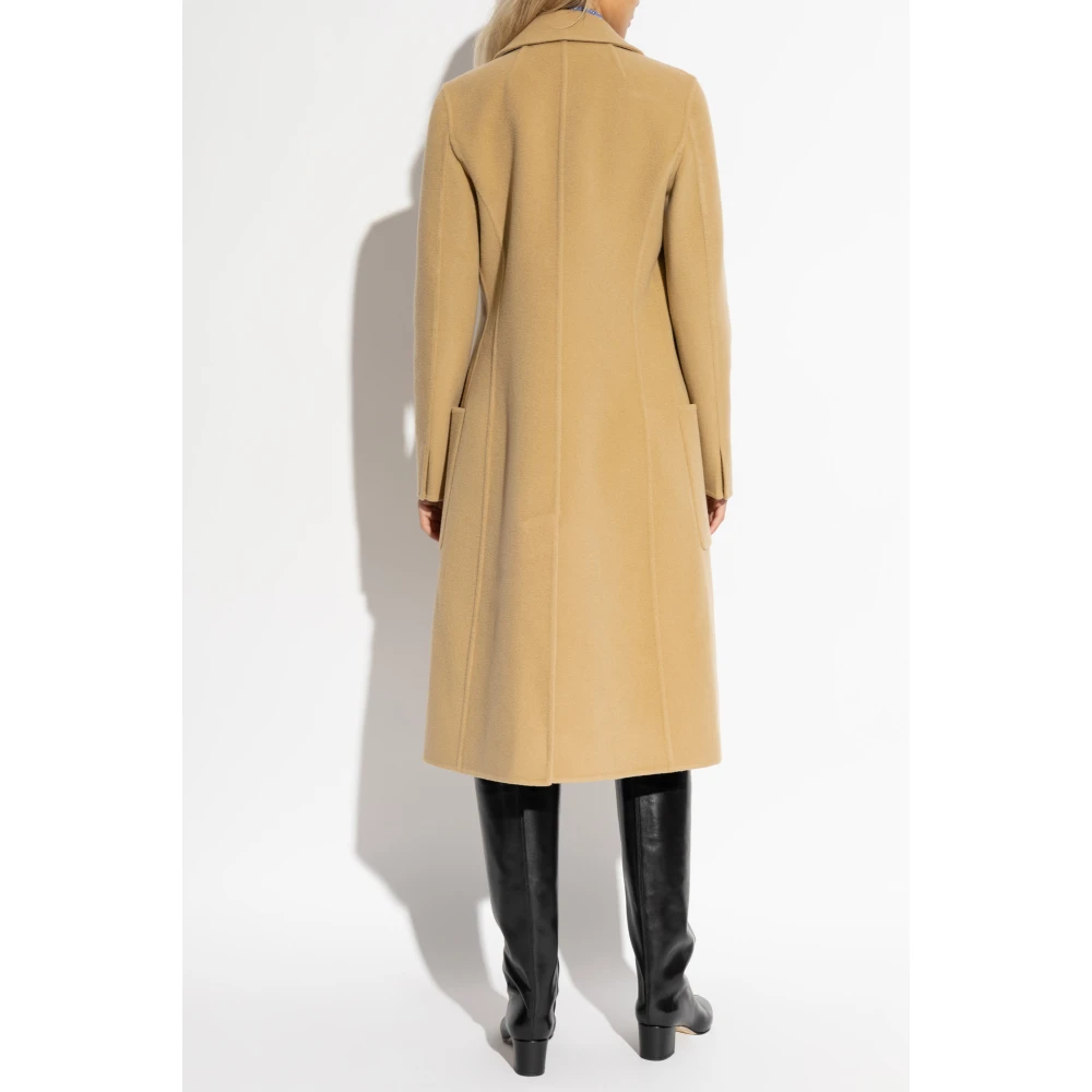 Lanvin Wollen jas Beige Dames
