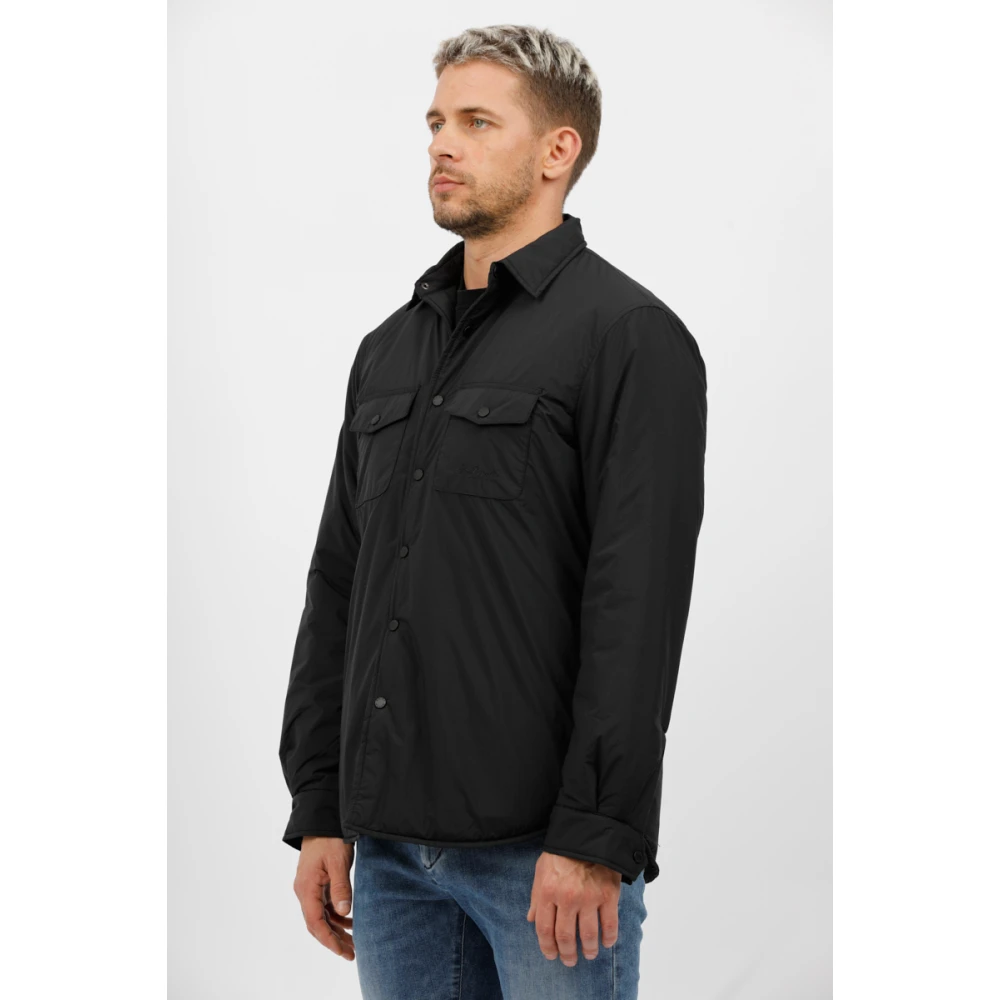 MC2 Saint Barth Lichte Nylon Chalet Jas Black Heren