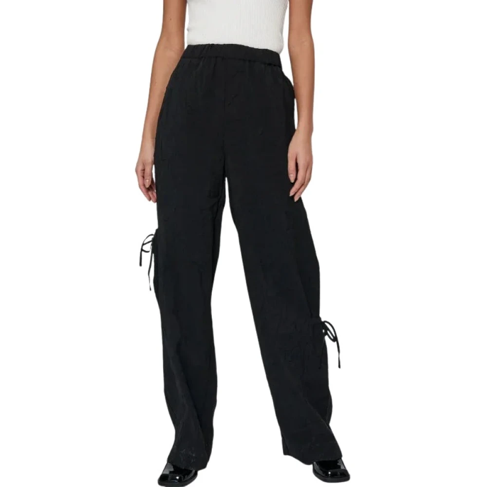 Norr Zwarte Cargo Broek voor Vrouwen Black Dames