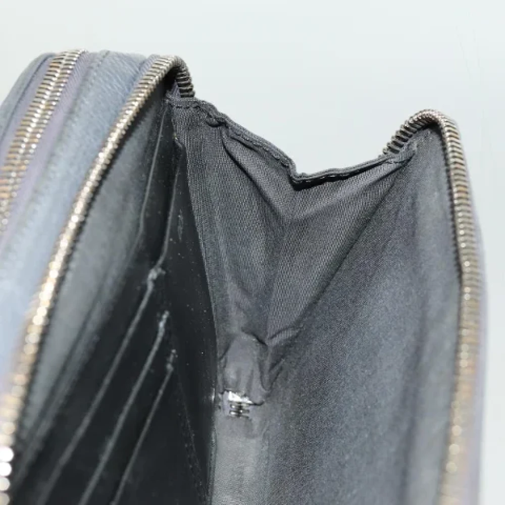 Dior Vintage Pre-owned Leather dior-bags Gray Dames