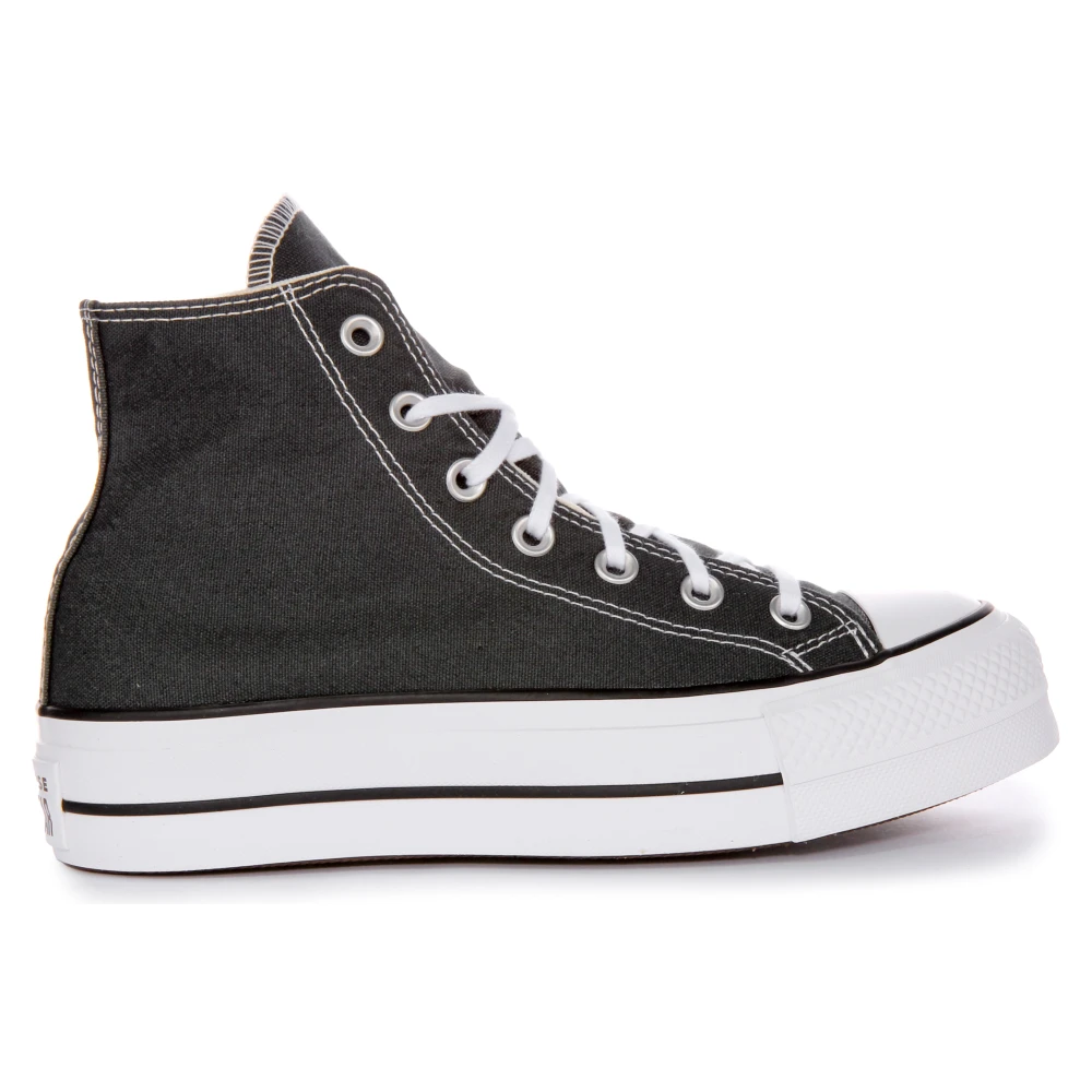 Converse Women's Dark Platform Trainers In Pine