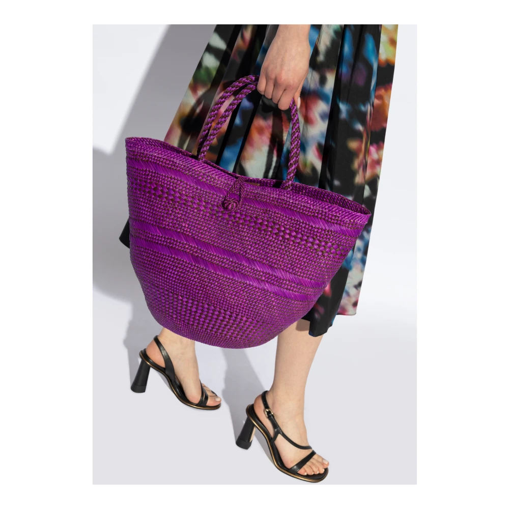 Ulla Johnson Grote Marta Shopper Tas Purple Dames