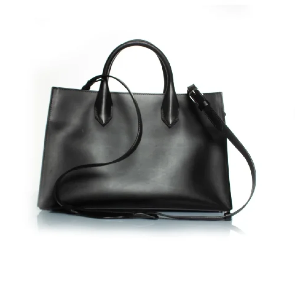 Balenciaga Vintage Pre-owned Leather handbags Black Dames