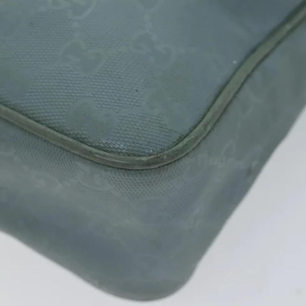 Gucci Vintage Pre-owned Canvas gucci-bags Blue Dames