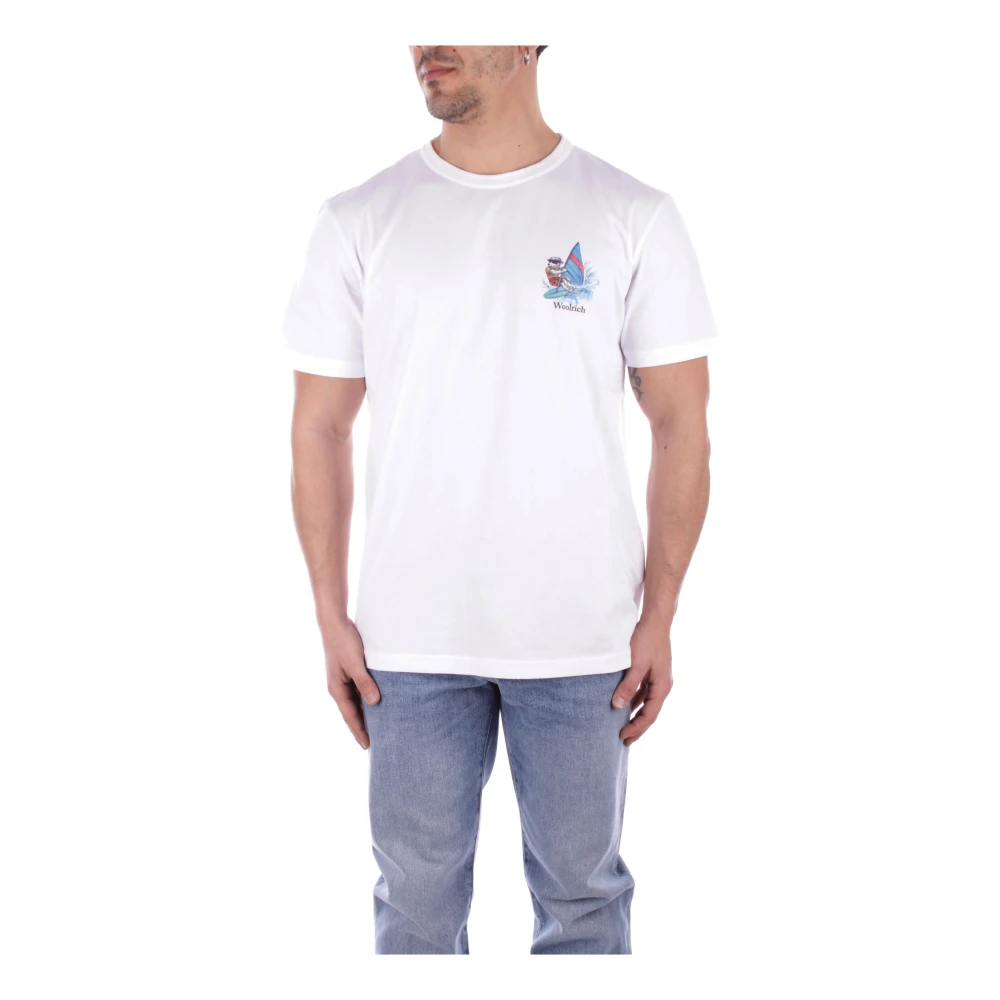Woolrich T-Shirts White Heren