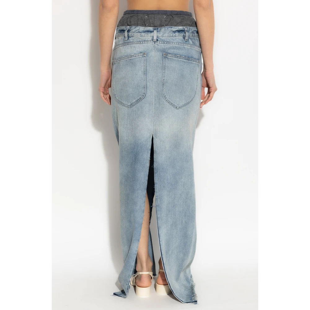 Maison Margiela Denim rok Blue Dames