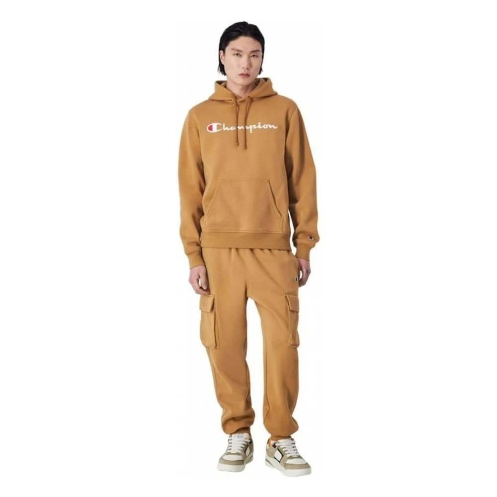 Champion Hoodie Brown Heren