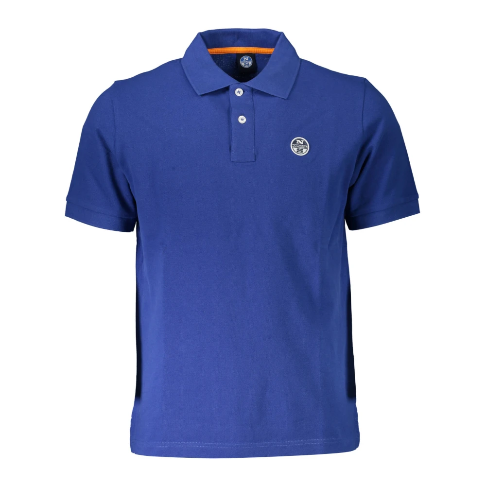 North Sails Mannelijk Blauw Polo Met Korte Mouwen