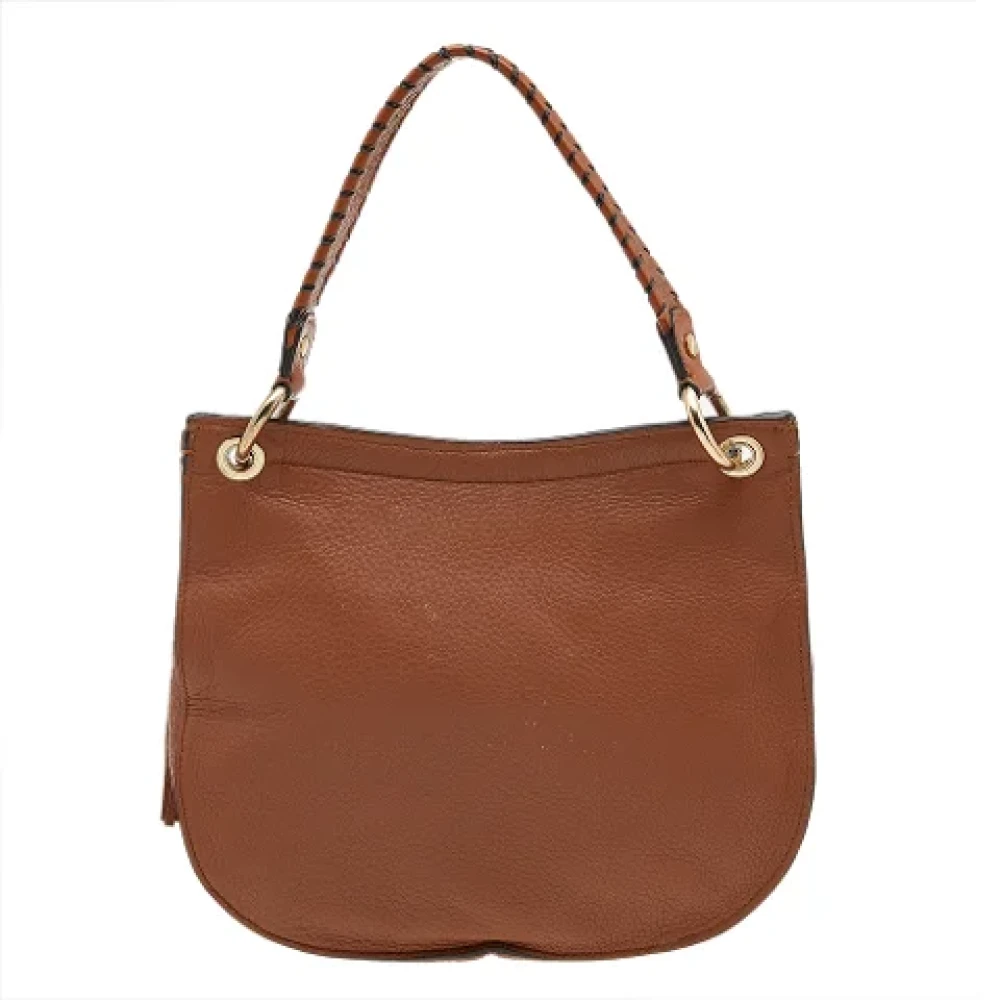 Michael Kors Pre-owned Leather handbags Brown Dames