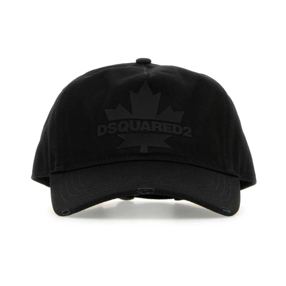 Dsquared2 Uomo Nero - Cappellino Da Baseball Classico - Accessories - One Size