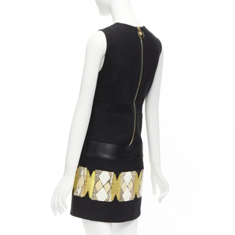 Versace Pre-owned Fabric dresses Black Dames