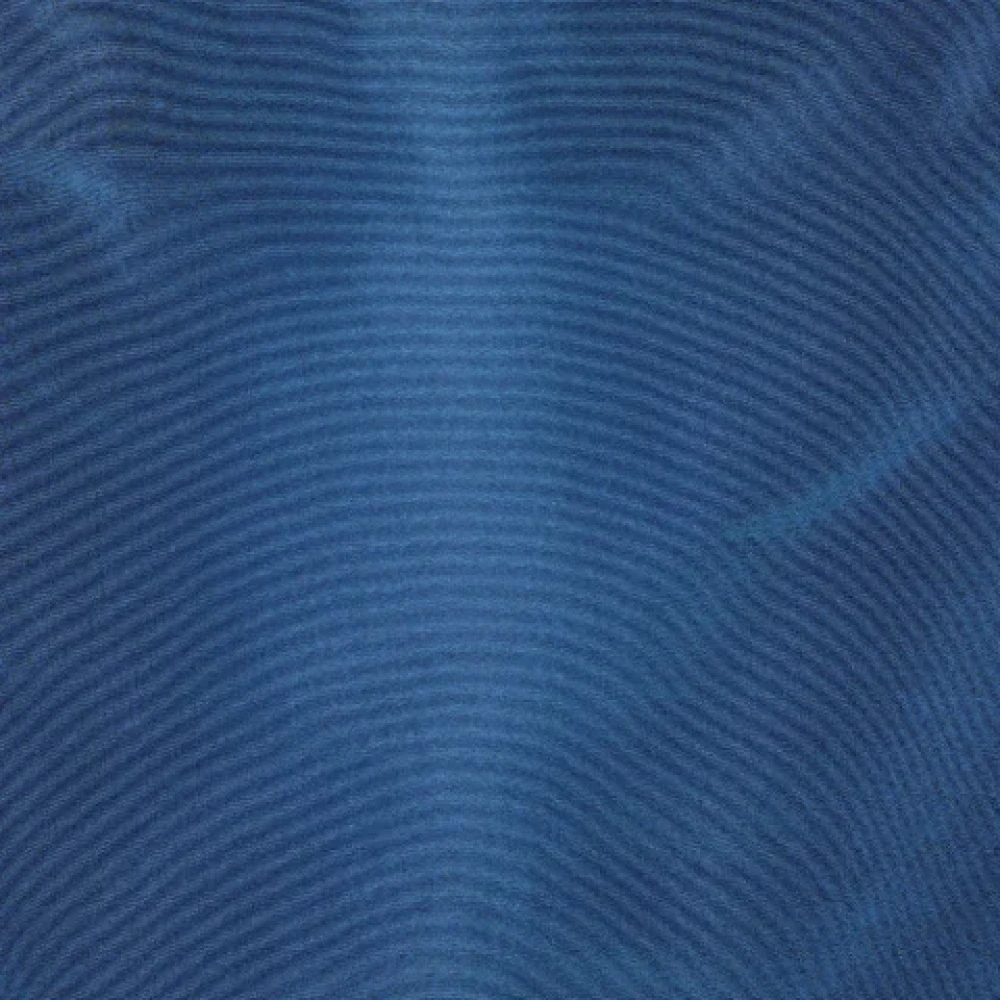 Oscar De La Renta Pre-owned Silk bottoms Blue Dames