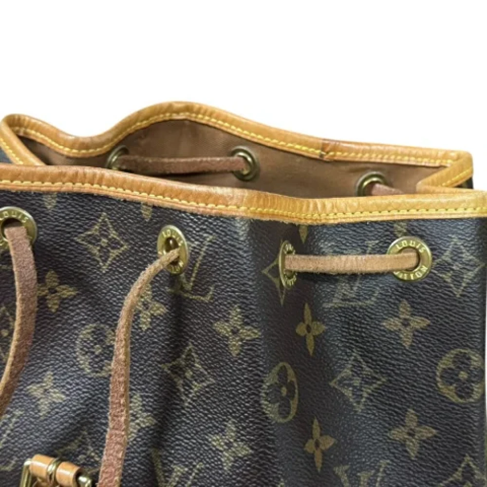 Louis Vuitton Vintage Pre-owned Canvas backpacks Brown Dames