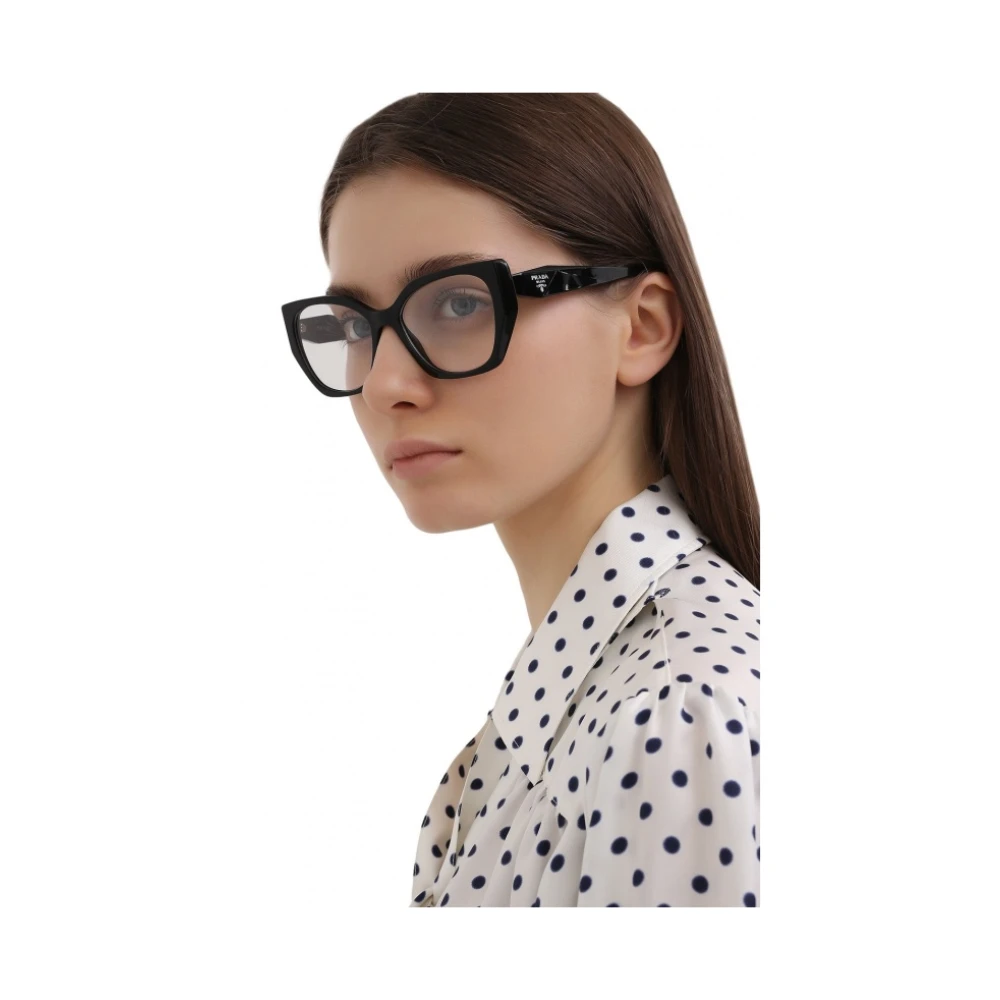 Prada Originele bril met 3 jaar garantie Black Dames