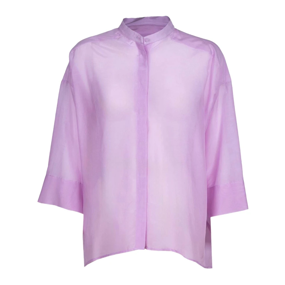 Iblues Lila Aguzzo Shirt Purple Dames