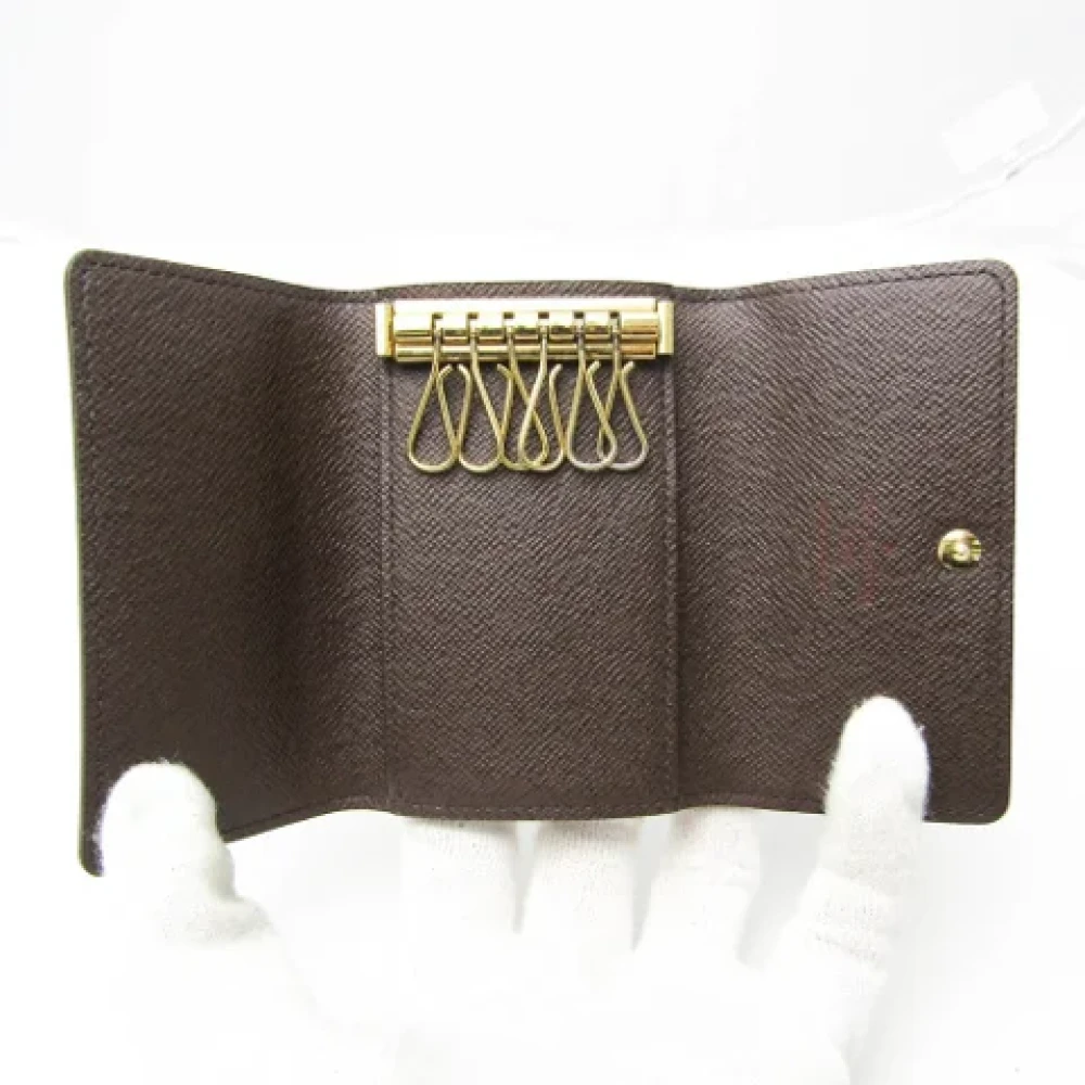 Louis Vuitton Vintage Pre-owned Canvas key-holders Brown Dames