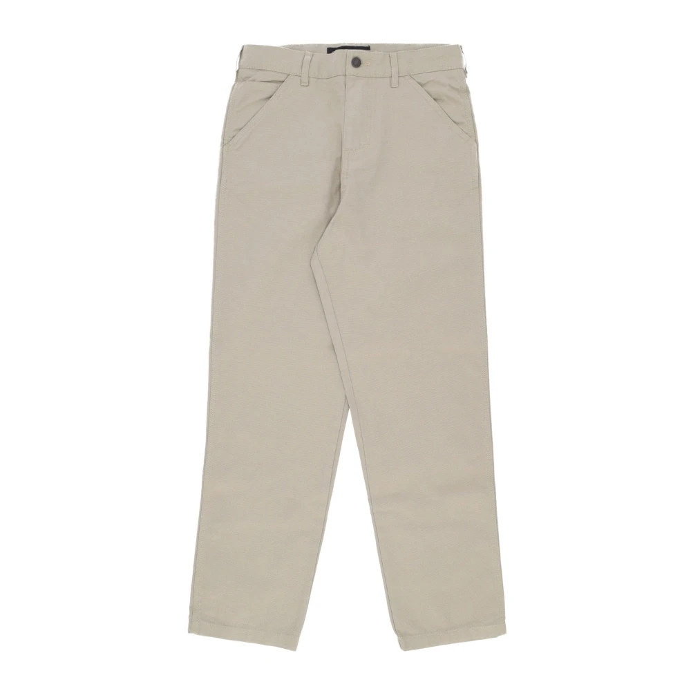 Iuter Men's Beige Straight Trousers, W34, Work Trousers Straight Leg
