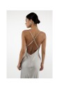 robe-longue-argent-avec-bretelles-fines
