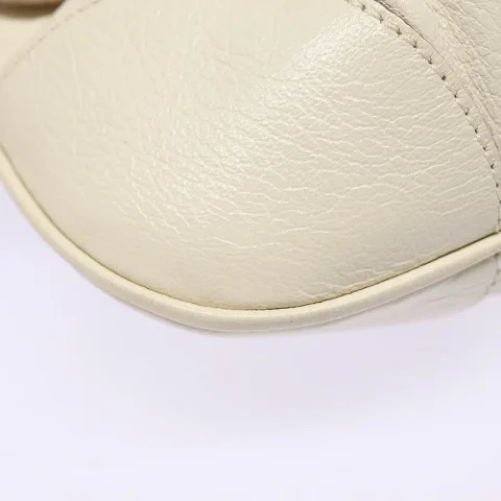 Salvatore Ferragamo Pre-owned Leather handbags White Dames