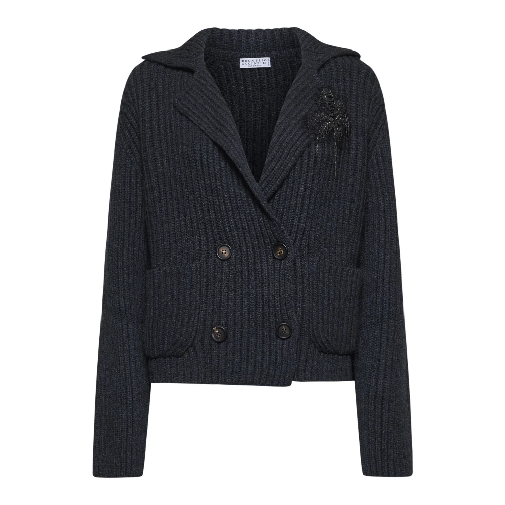 BRUNELLO CUCINELLI Grijze Sweaters voor Mannen Gray Dames