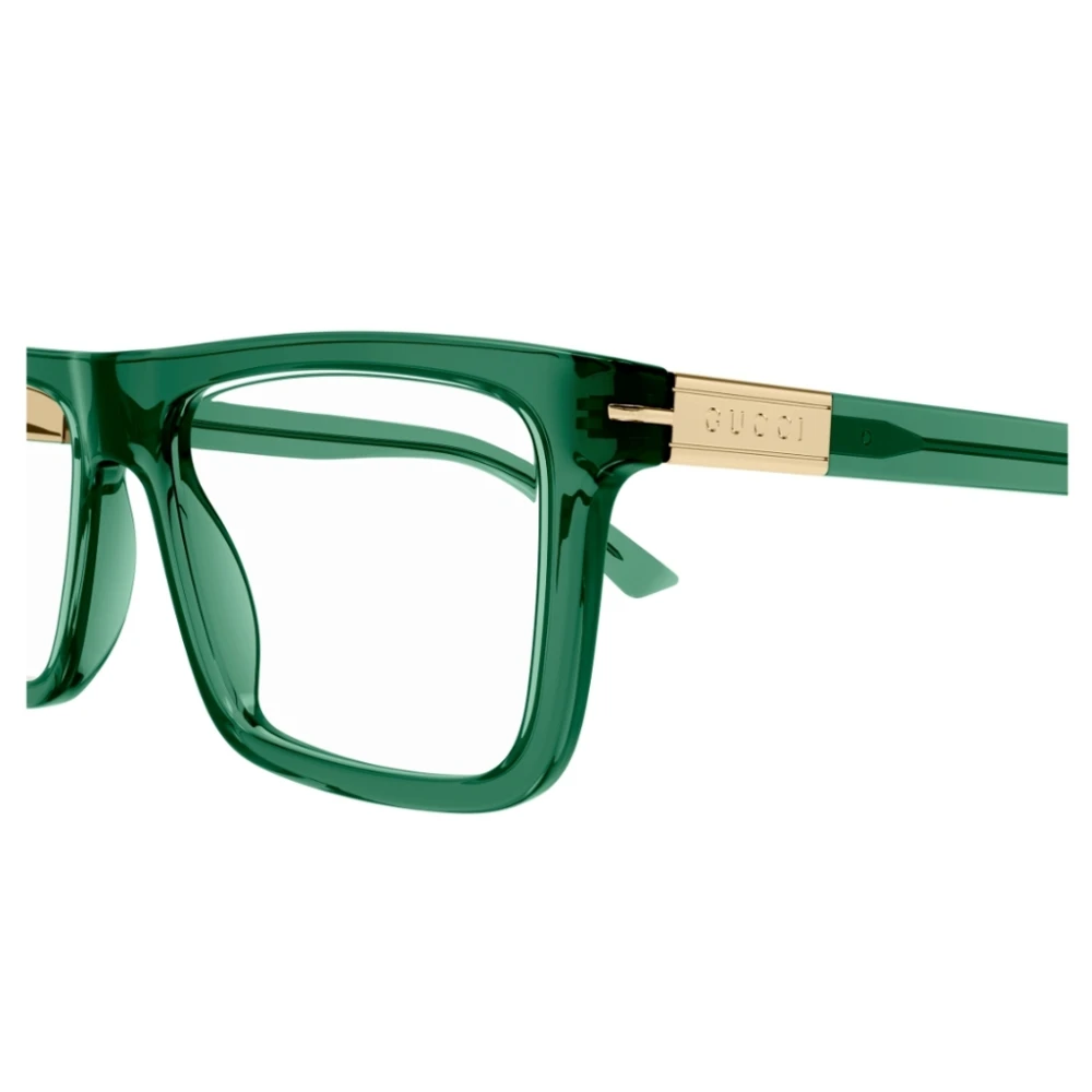 Gucci Klassieke zonnebril met metalen details Green Unisex