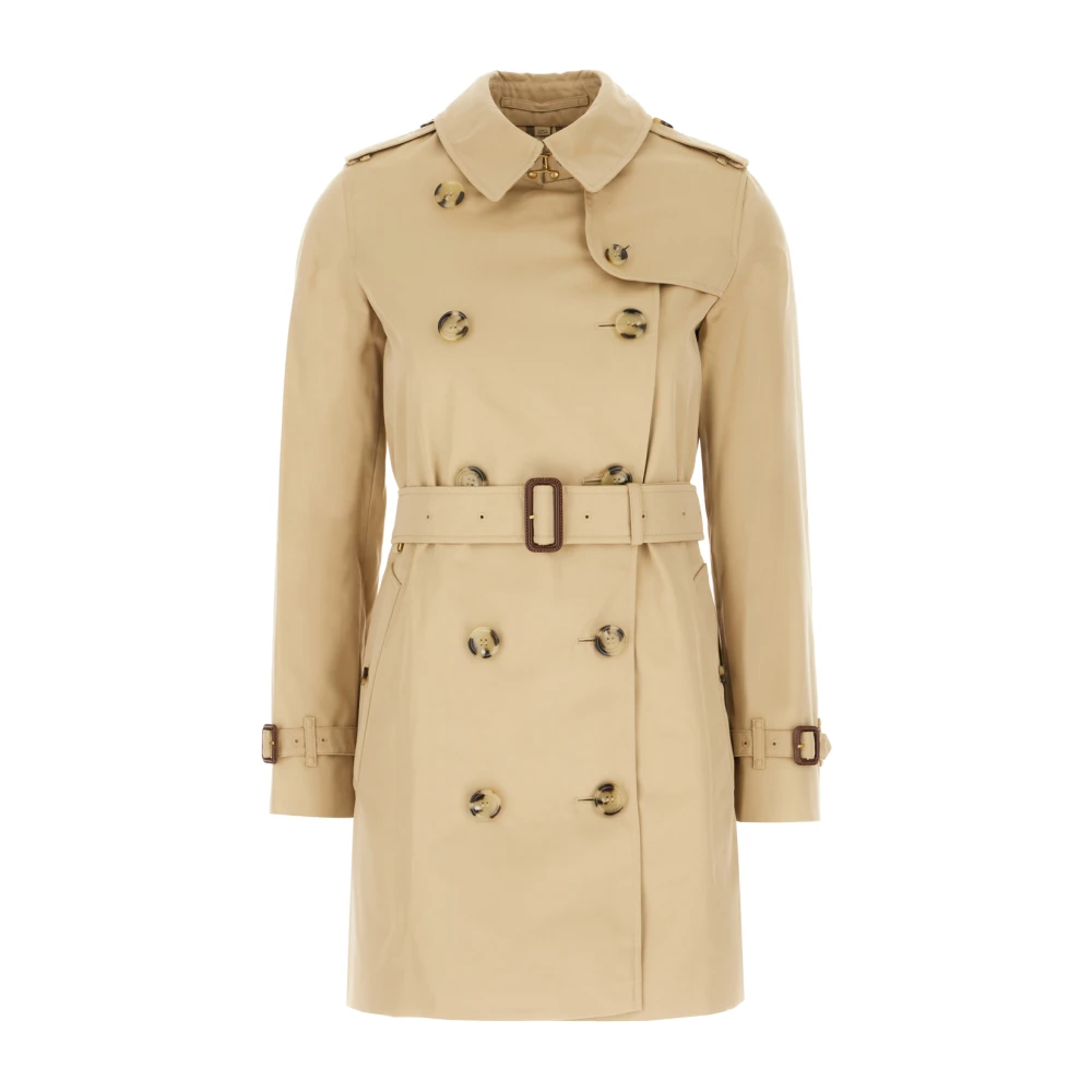 Burberry Women's Beige Stylish Trench Coat For Men