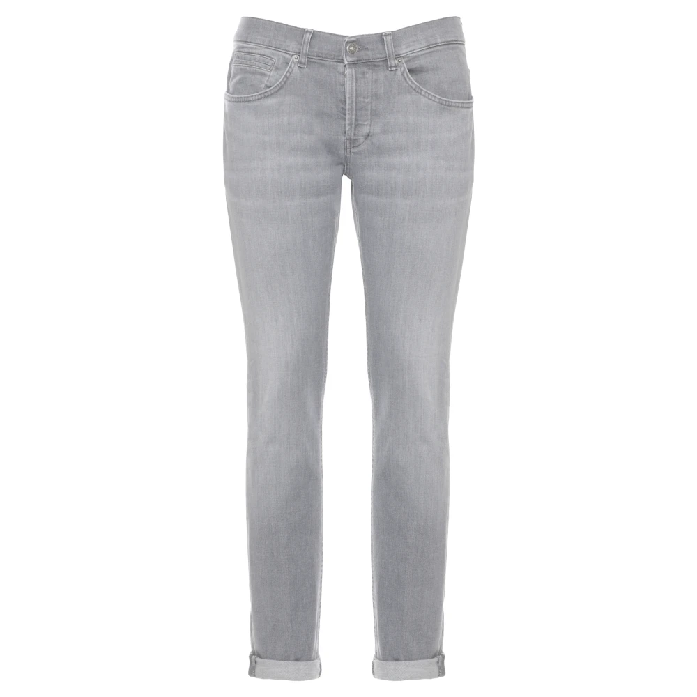 Dondup Men's Gray Slim Fit Jeans, W31, George Skinny Jeans