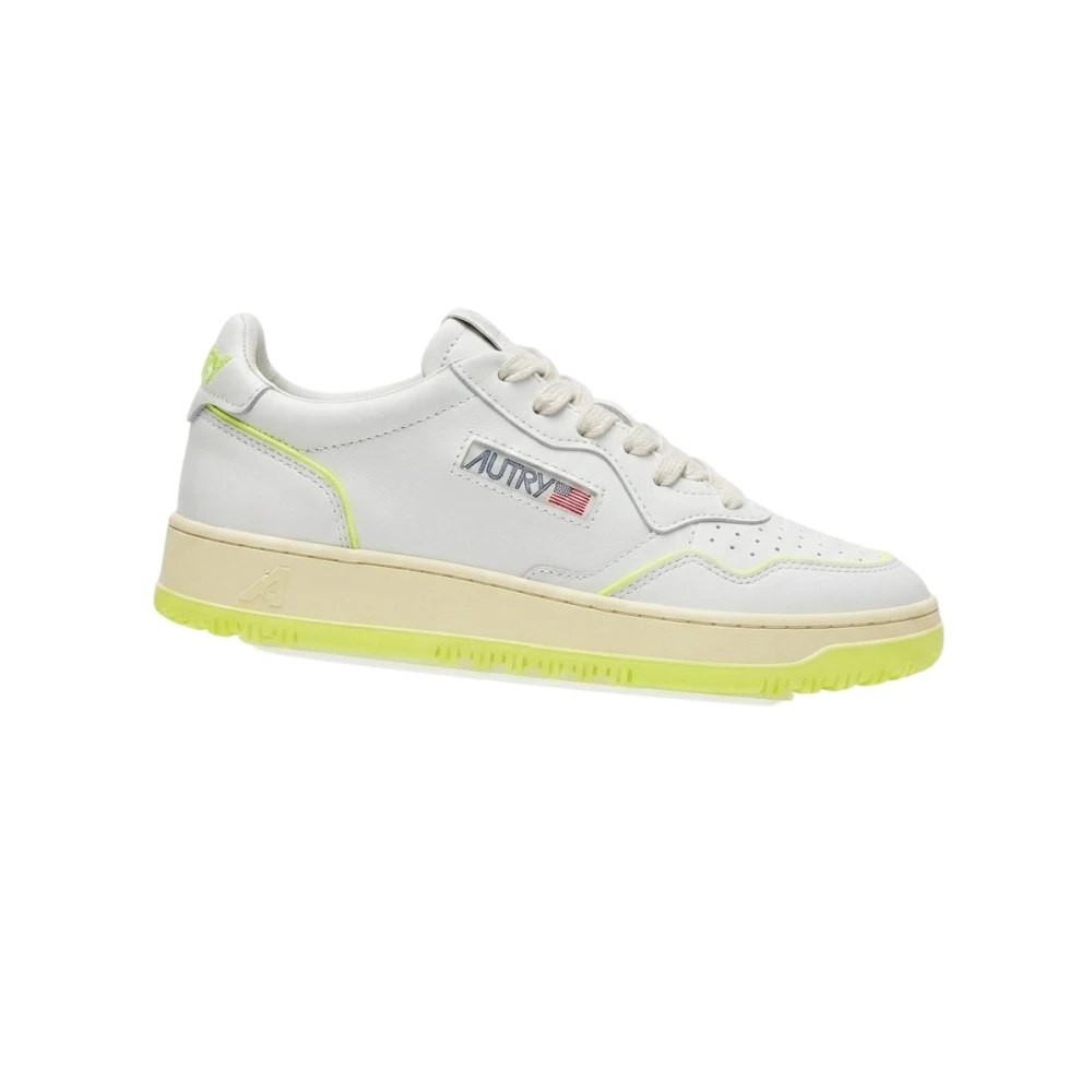 Autry White Shoes - Male - Sneakers - 9 Uk - Shoes