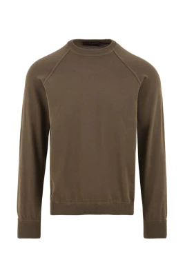 Crew Neck Raglan Sweater