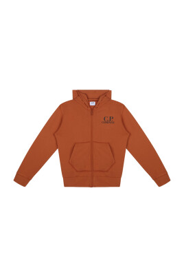 orange-logo-print-hooded-sweatshirt