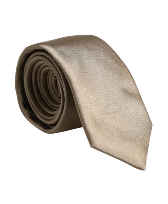 cravate-beige-en-soie-ajustable