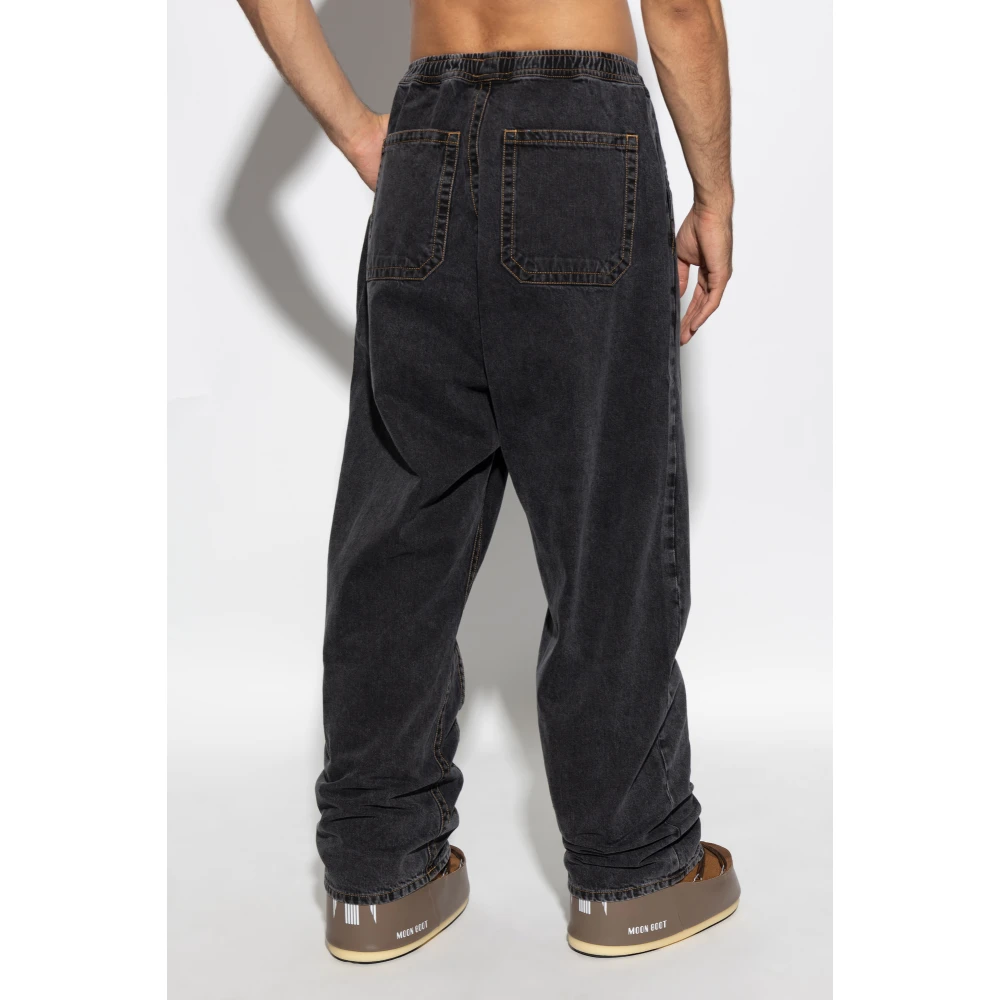 Y Project Drop-crotch jeans Black Heren
