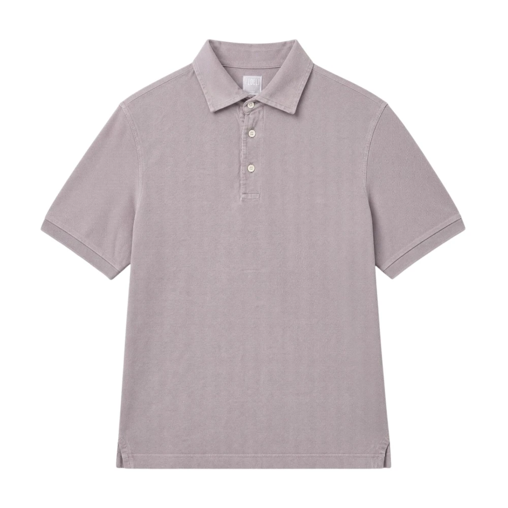 Fedeli Polo Shirts, Male, 2XL, Polo Shirts Brown