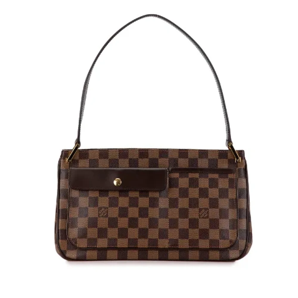 Louis Vuitton Vintage Pre-owned Canvas handbags Brown Dames