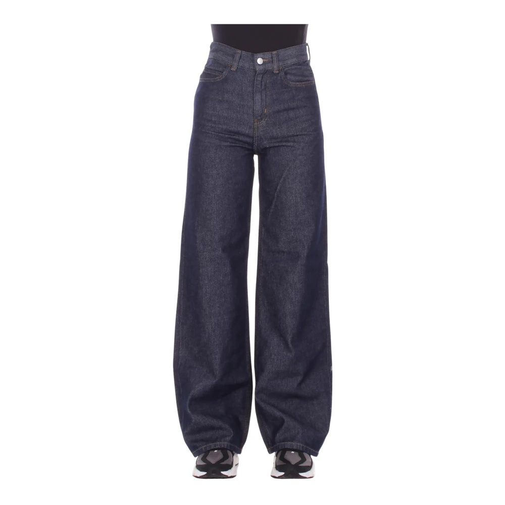 Carhartt Wip Women's Blue Wide Jeans, W28, Jane Wide-Leg Jeans