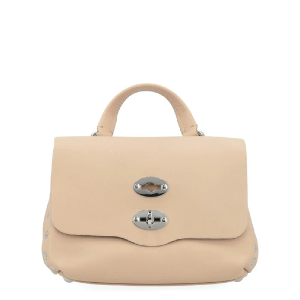 Zanellato Beige Bloom Postina Piuma Tas Beige Dames