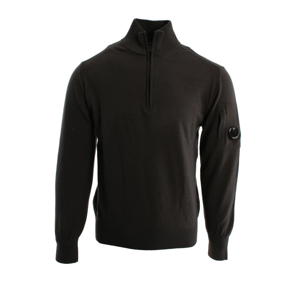 C.p. Company Men's Gray Turtlenecks, S, Turtleneck Jumper