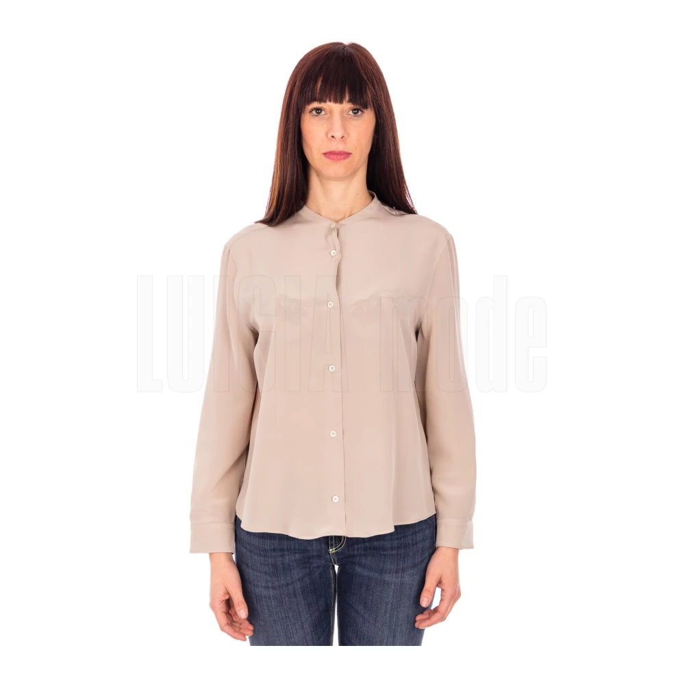Aspesi Stijlvol Overhemd Beige Dames