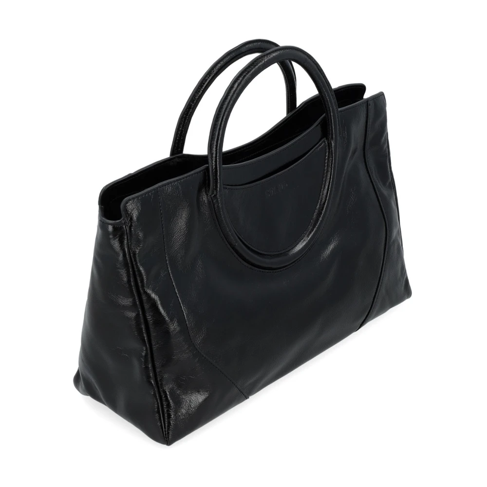 Staud Klassieke Zwarte Satchel Tas Black Dames