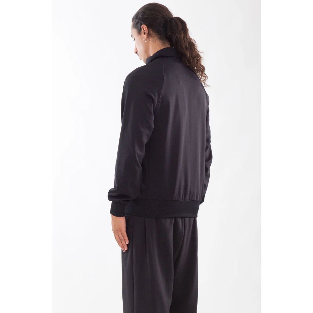 Y-3 Zwarte 3-Stripes Track Jacket Black Heren