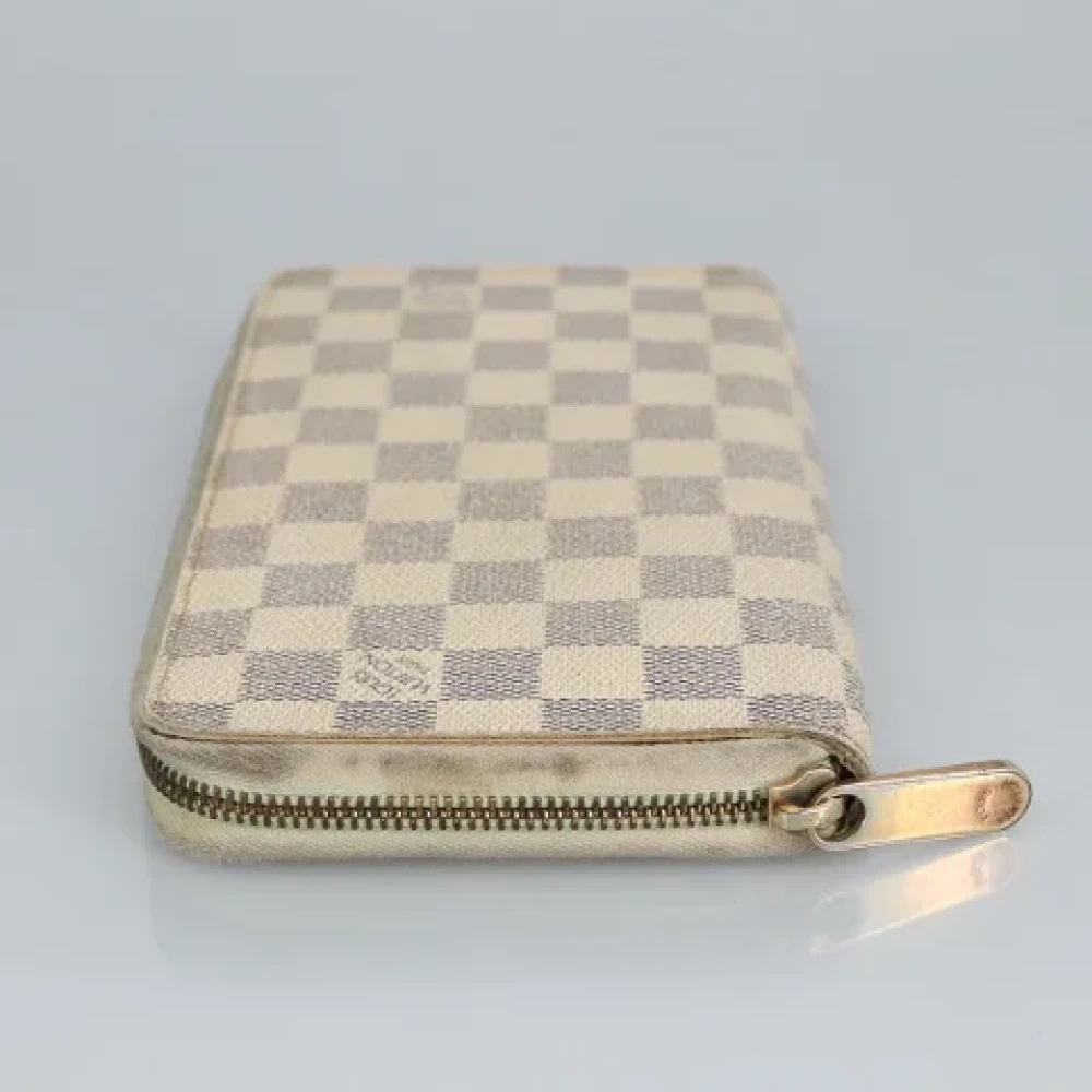 Louis Vuitton Vintage Pre-owned Canvas wallets White Dames