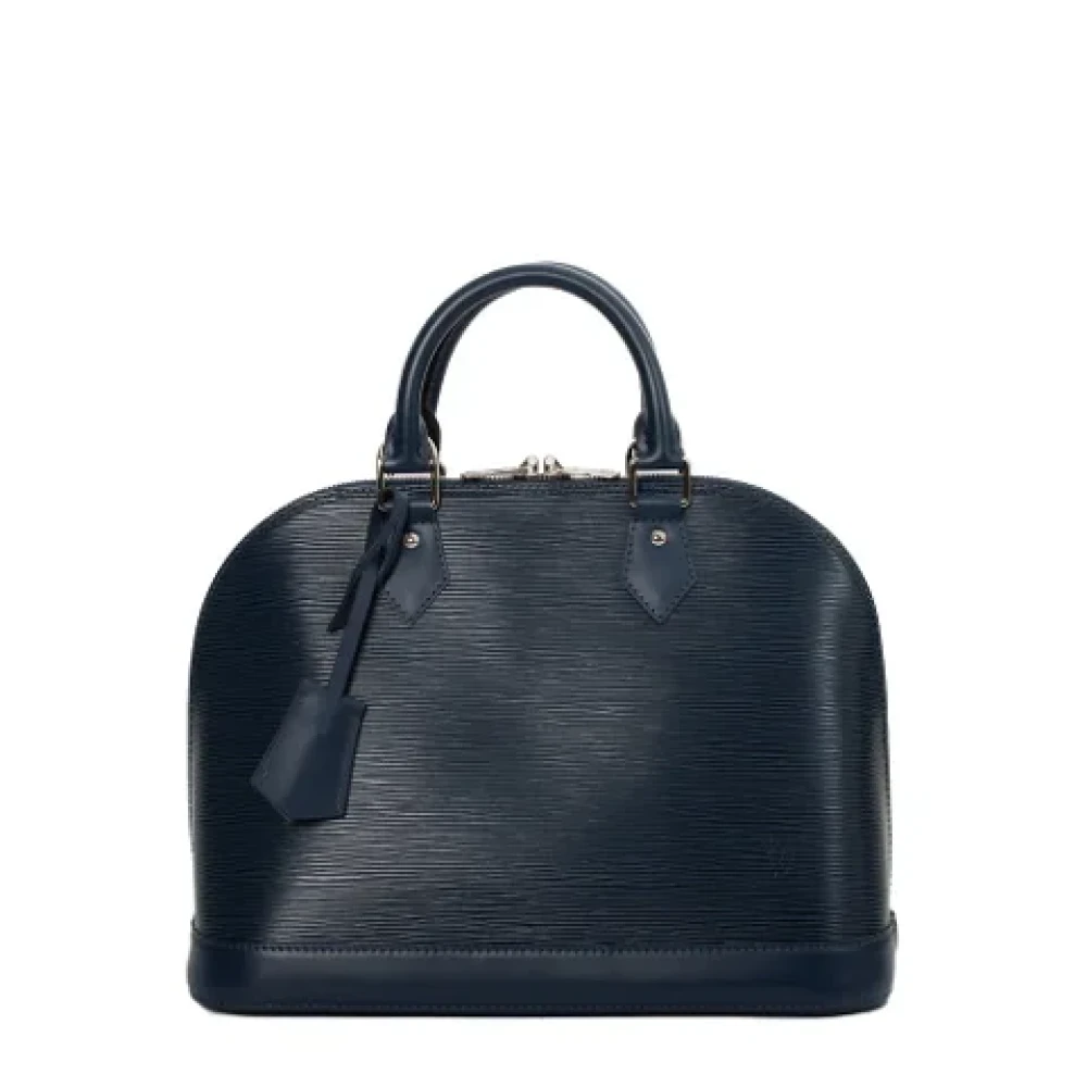 Louis Vuitton Vintage Pre-owned Leather handbags Blue Dames