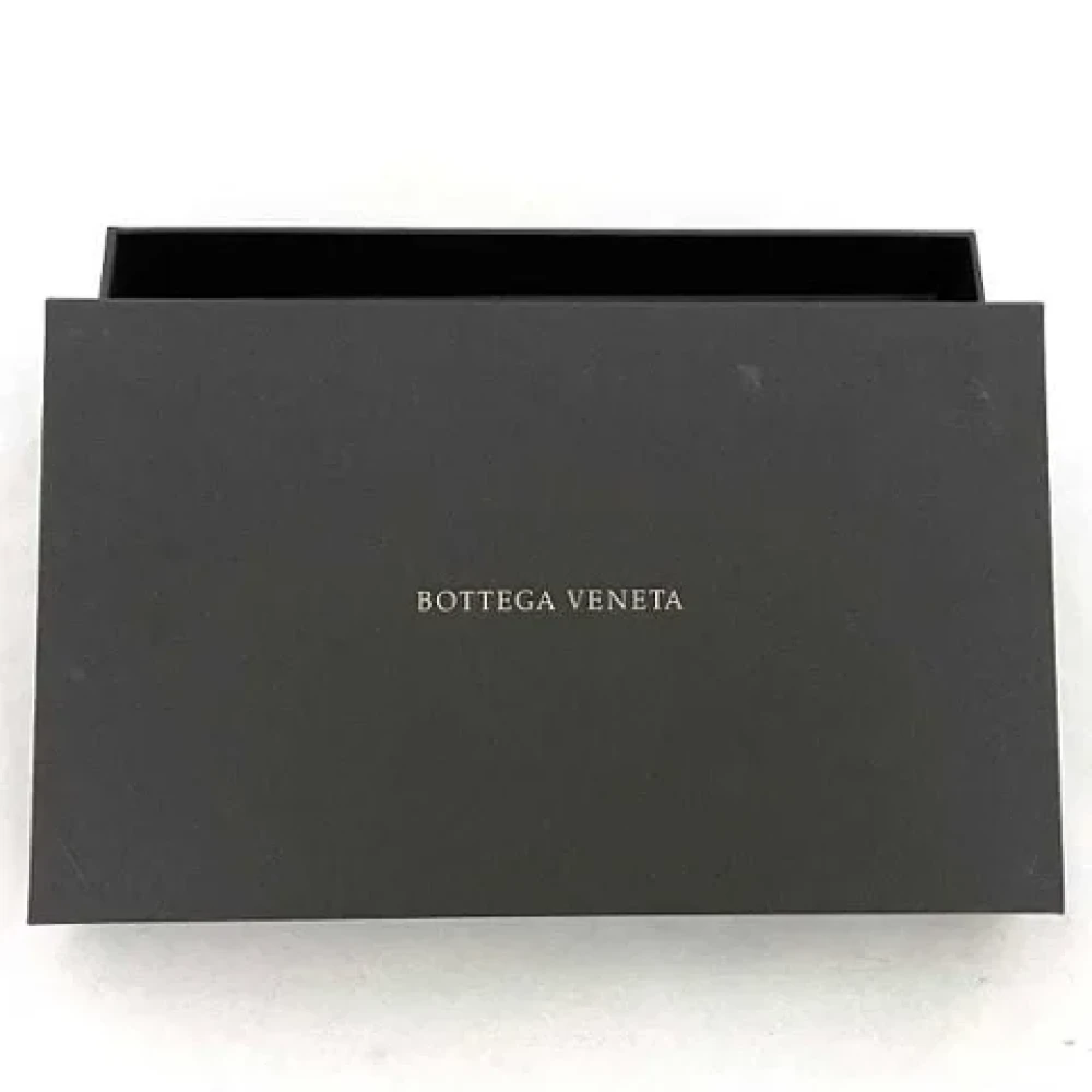 Bottega Veneta Vintage Pre-owned Leather wallets Blue Dames