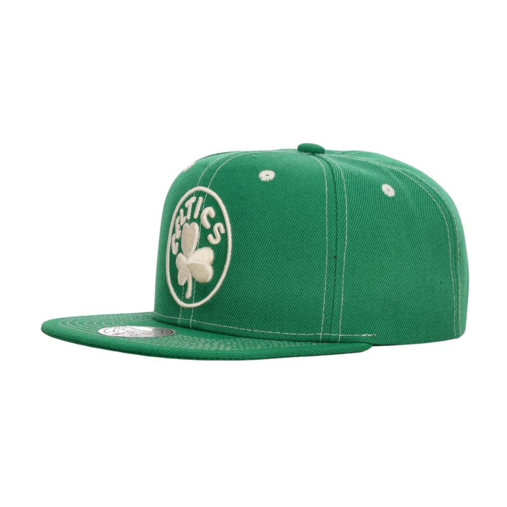 Mitchell & Ness Boston Celtics Snapback Pet Green Heren